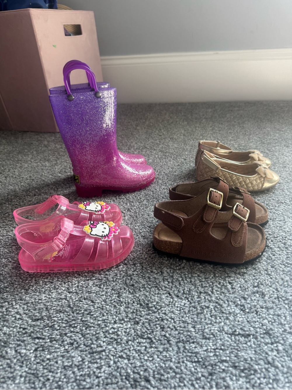 Girls lot of shoes 4 pairs
